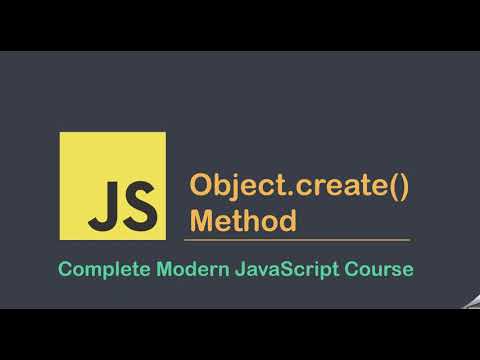 JavaScript Object.create() Method