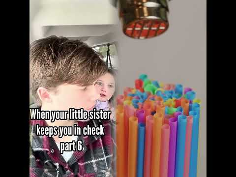 When your little sister keeps you in check part 6#Jesus#Christian#God#sister#comedy#funny