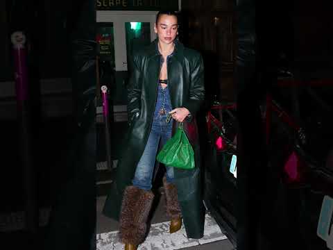 Dua Lipa night out in Paris #singers