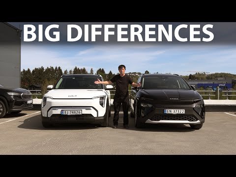 Kia EV3 vs Skoda Elroq side-by-side comparison