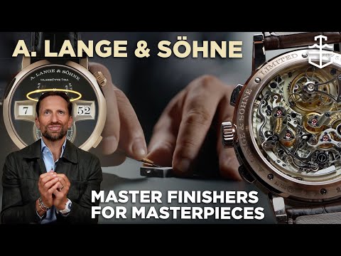 Inside the A. Lange & Söhne manufacture: "Where perfection meets beautiful imperfection"