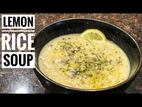 Lemon Rice Soup | How To Make Lemon Rice Soup