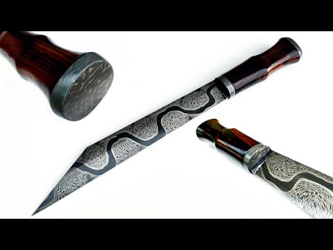 Forging Fanged Fury: A Serpent Inspired Viking Seax for The Viking Challenge