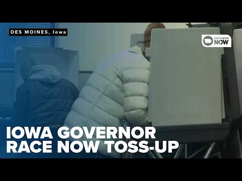 Iowa governor race now rated toss-up by political analysts