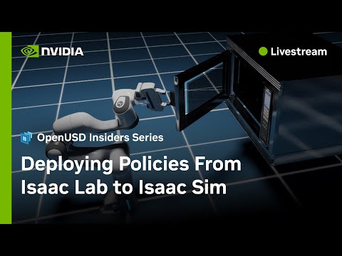 Deploying Policies from Isaac Lab to Isaac Sim