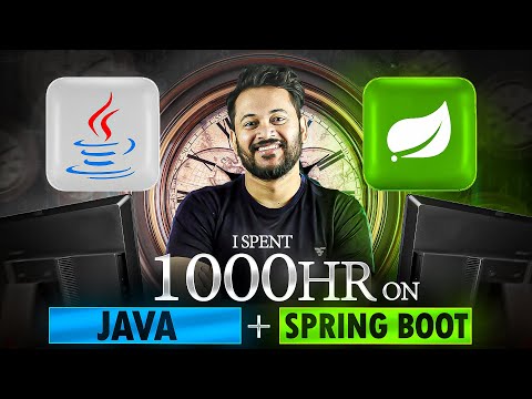 I spent 1000hr on java + spring boot | so you don't have to