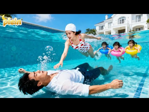 Le PDG se noie, personne ne sait nager… sauf une mère célibataire qui le sauve ! L’amour éclot !