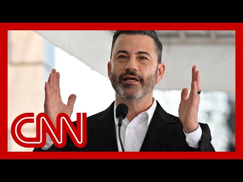 Jimmy Kimmel defends free speech in emotional return
