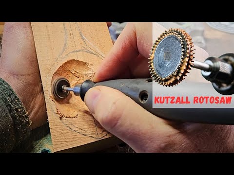 Kutzall burrs for spoon Concaves -  How to Spoon Carve
