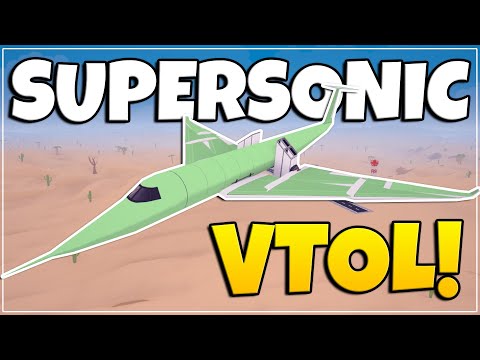 I Built A SUPERSONIC VTOL JET In Aviassembly!