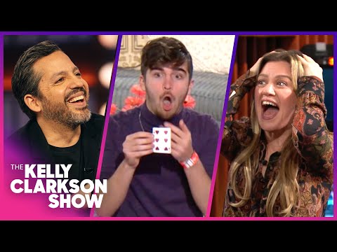 David Blaine SHOCKS Kelly Clarkson Audience With Epic Magic Trick