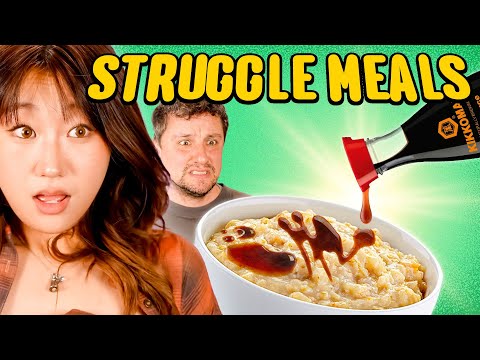 Trying The Struggle Meals That Saved Us! | ReactCAST