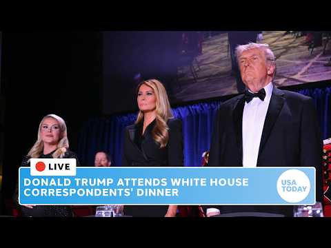 Live - White House Correspondents' Dinner red carpet; Donald Trump attends Oz Pearlman hosted event