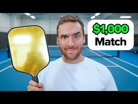 $1000 Pickleball Match Against my Brother