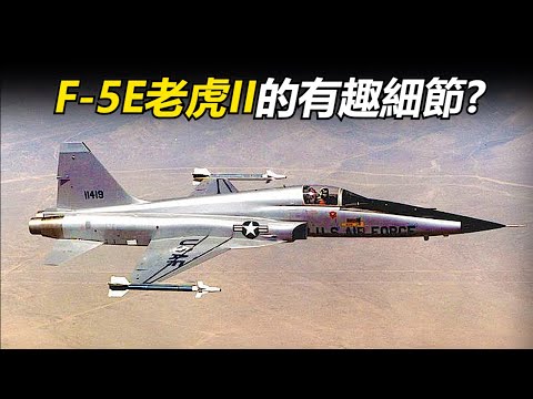 F-5E老虎ll式戰機有甚麼有趣細節?手把手帶你認識這款超好飛的輕型戰機!
