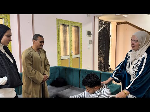 عمل نفسه ما بيمشيش فاتصلو بامه عشان تخده بعد ما خدو البيت