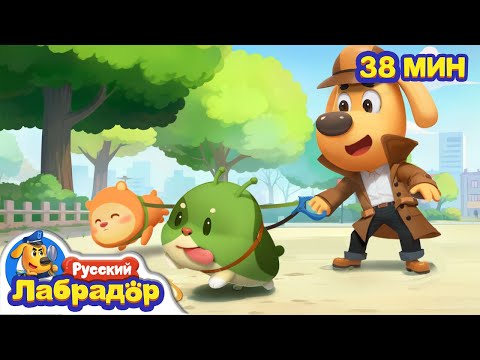 Выгуливайте питомцев на поводке! | Опасность в жизни | 🔍Сборник мультиков для детей | Шериф Лабрадор