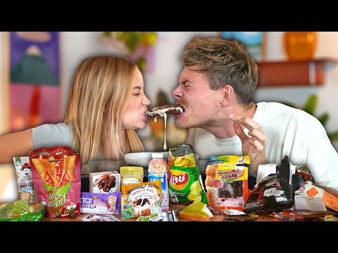 Wir essen ekelhafte Süßigkeiten aus Thailand (und würgen um die Wette)