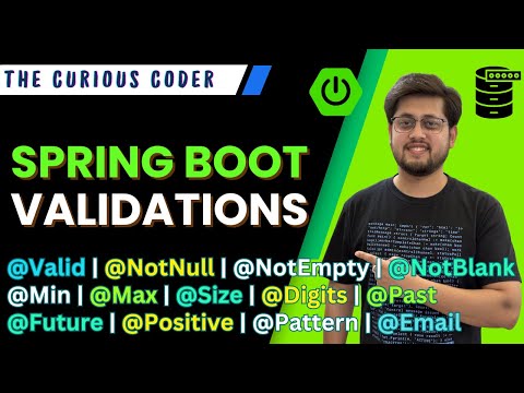 Spring Boot Validations Explained | @Valid, Annotations & Custom Validation