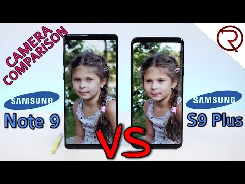 Samsung Galaxy Note 9 VS Galaxy S9 Plus Camera Comparison