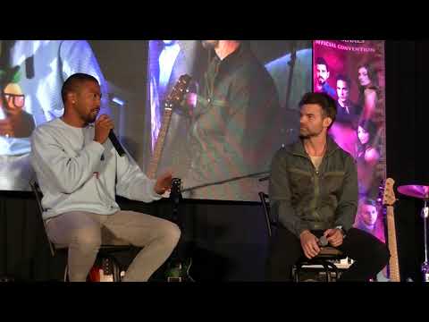 2021 TVDNJ Charles Michael Davis and Daniel Gillies Sunday Panel