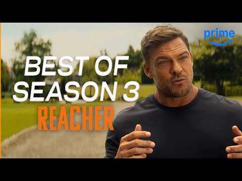 Best of Alan Ritchson as Reacher | REACHER Season 3  | Prime Video