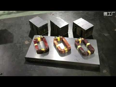 Self made electromagnetic platform of machining center