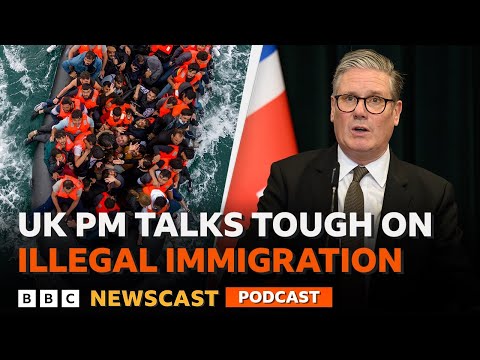 What are the UK Prime Minister Keir Starmer's plans for illegal immigration? | BBC Newscast
