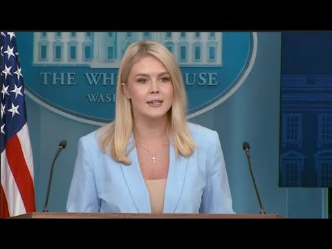 Karoline Leavitt Holds White House Daily Briefing