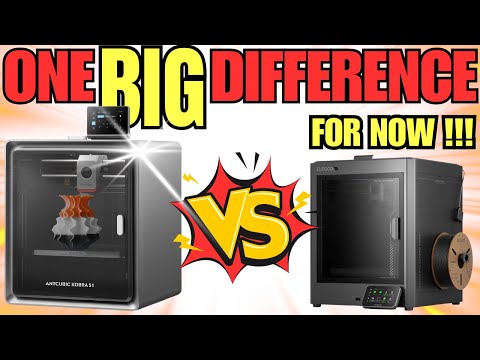 Elegoo Vs Anycubic Centauri Carbon Vs Kobra S1 Head To Head 3D Printer Comparison