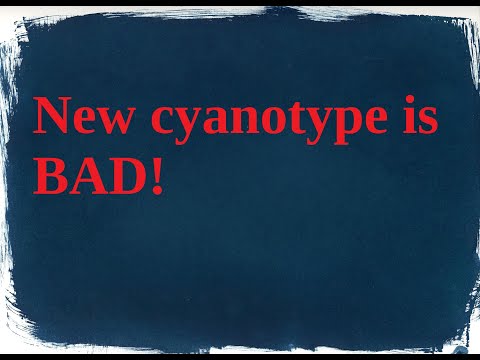 New cyanotype is BAD! And fixing issues with Ferric Oxalate formulas