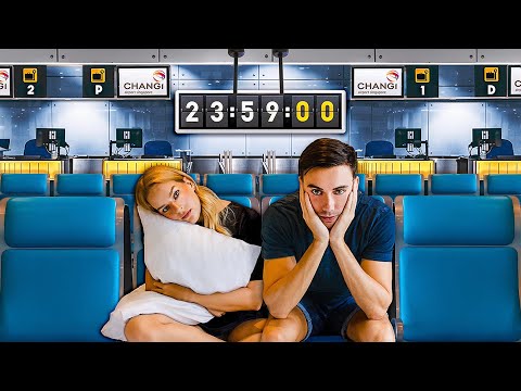 24h in the World’s BEST AIRPORT (Singapore Changi) 🇸🇬