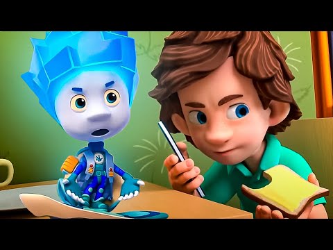 Эксперименты ДимДимыча и Нолика! I Фиксики