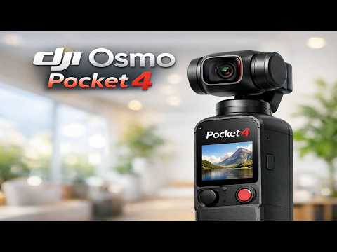 DJI Osmo Pocket 4 Pro: The LEAK that Changes Everything! (Dual Camera & 6K)