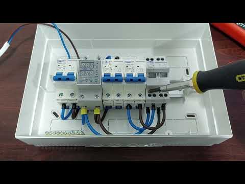 Распределительный щит гибридного инвертора