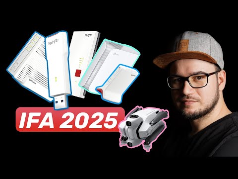 IFA 2025: FRITZ!Box 6690 Pro and 6825 4G, XGS-PON routers, Wi-Fi 7 repeaters, drones, and much more.