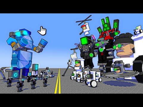 TOILET INVASION ATTACK - ALL EPISODE | Platabush Animation