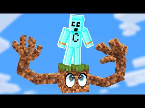 Minecraft but its One Alive Block