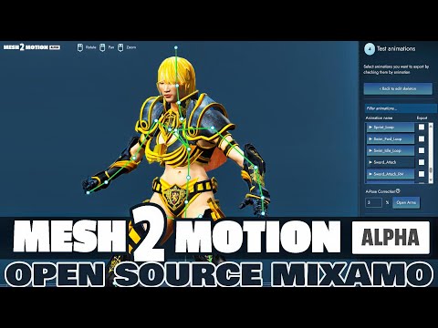 Mesh2Motion - It's Mixamo ...but Free and Open Source!