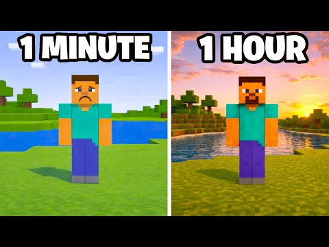 ChatGPT Makes Minecraft in 1 Minute vs 10 Minutes vs 1 Hour