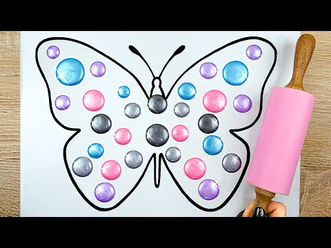 WOW! Easy Butterfly Acrylic Painting Idea You Must Try!