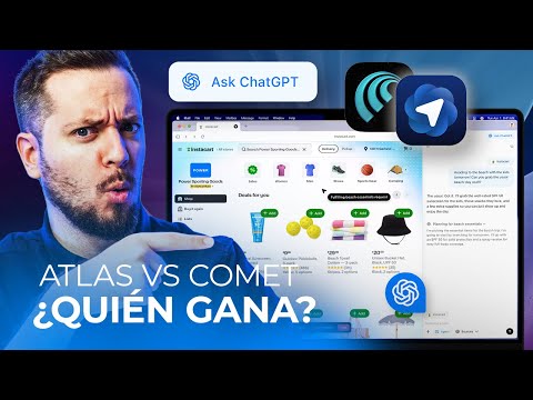ChatGPT Atlas vs Comet: ¿El mejor navegador con IA? (Lo probamos a fondo)