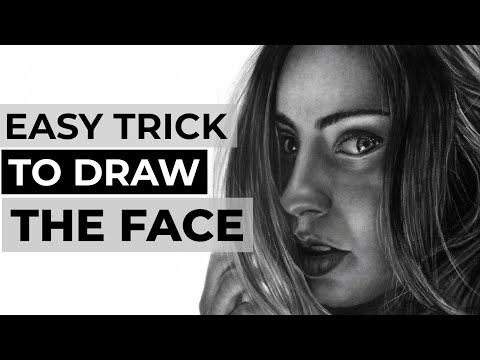 THE SECRET TECHNIQUE TO DRAW A REALISTIC FACE WITH CHARCOAL that no one talks about