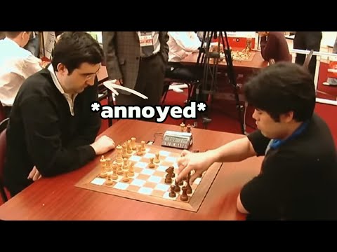 When Young Hikaru challenged Kramnik….
