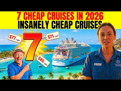 7 Insanely Cheap Cruises in 2026 (Deals You Can't Miss)