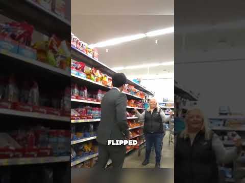 She was ready to risk it all..😂 #pranks #funny