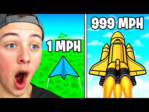 From PAPER PLANE to ROCKET SHIP