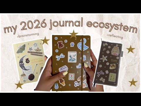 my 2026 journal ecosystem ✎ᝰ.📖