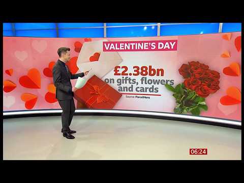Valentine's Day the cost and things people do this day (UK) 13/Feb/2026