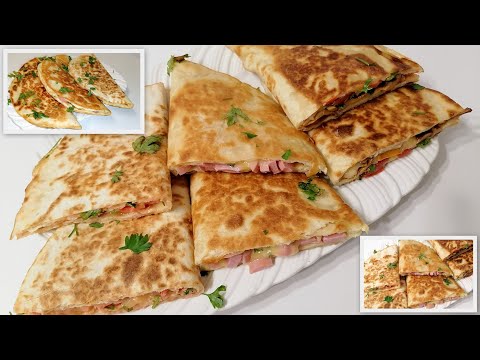 🌮ТОП 3 НАЧИНОК ДЛЯ ТОРТИЛЬИ НА ЗАВТРАК ЗА 5 МИНУТ🌮